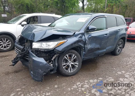 2019 Toyota Highlander Le из США, поврежденный, VIN 5TDBZRFH7KS952896